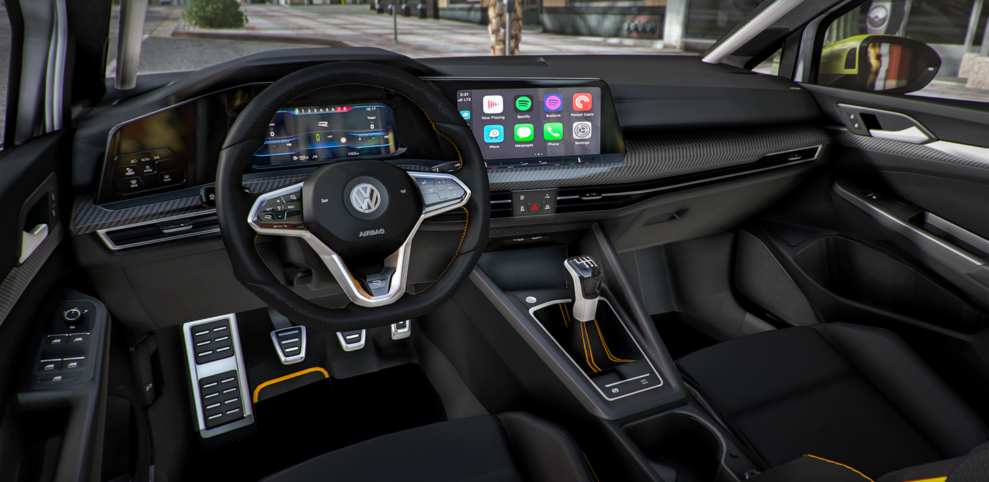 Volkswagen Golf R Estate 2022 [Animation Roof] [TUNING] | ElioMinati