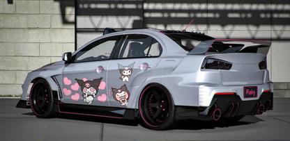 Mitsubishi Lancer Evolution X FR-400 Pinky | DEFz Customs