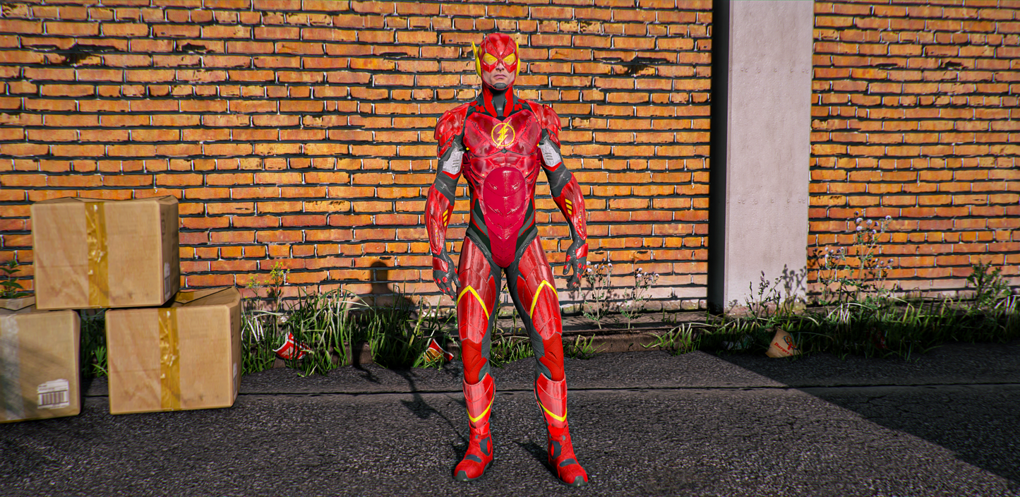 The Flash + Corrupted Version (Suicide Squad: Kill the Justice League)