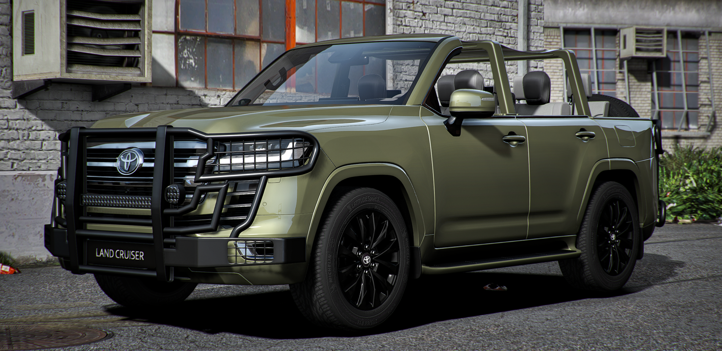 Toyota Land Cruiser 300 Convertible 2021 | Dazu