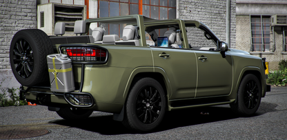 Toyota Land Cruiser 300 Convertible 2021 | Dazu