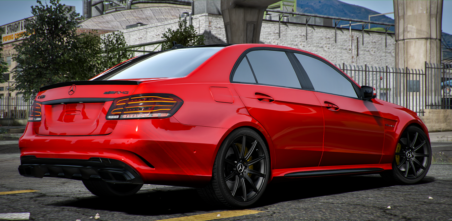 Mercedes Benz E63 S AMG | Gta Work Production