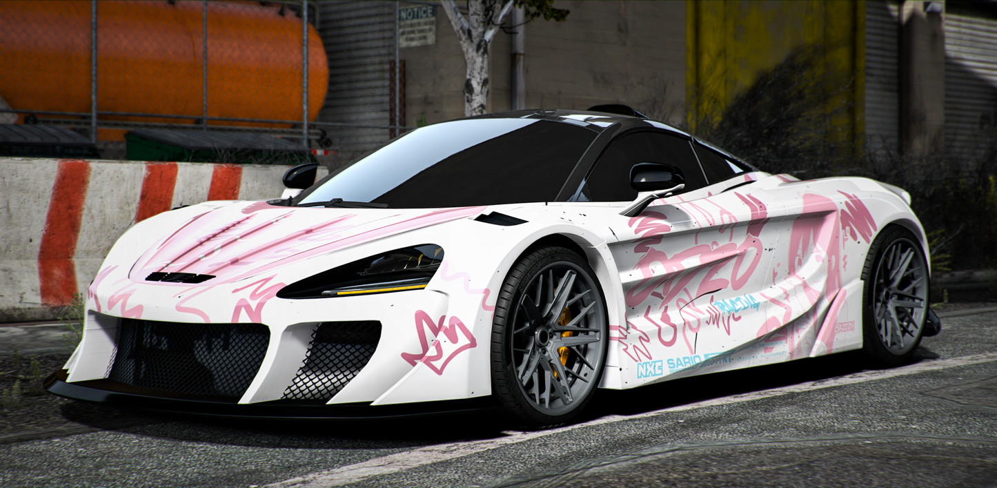 (Debadged) McLaren 765LT Abflug (3 Liveries) | Lemon