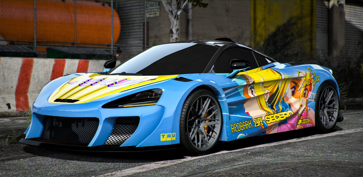 (Debadged) McLaren 765LT Abflug (3 Liveries) | Lemon
