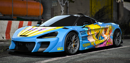 (Debadged) McLaren 765LT Abflug (3 Liveries) | Lemon