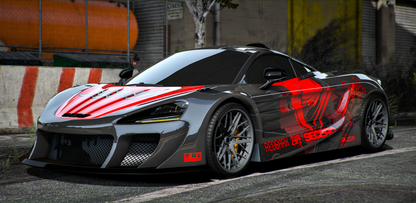 (Debadged) McLaren 765LT Abflug (3 Liveries) | Lemon