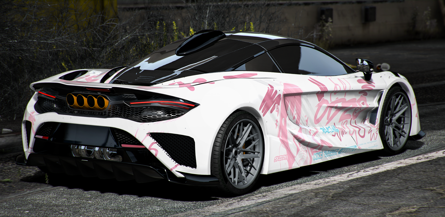 (Debadged) McLaren 765LT Abflug (3 Liveries) | Lemon
