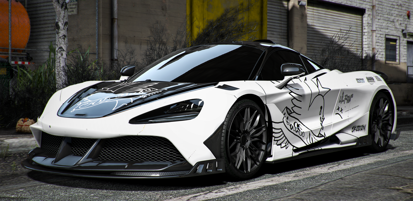 (Debadged) Mclaren 765LT Keyvany (6 Liveries) | GDC