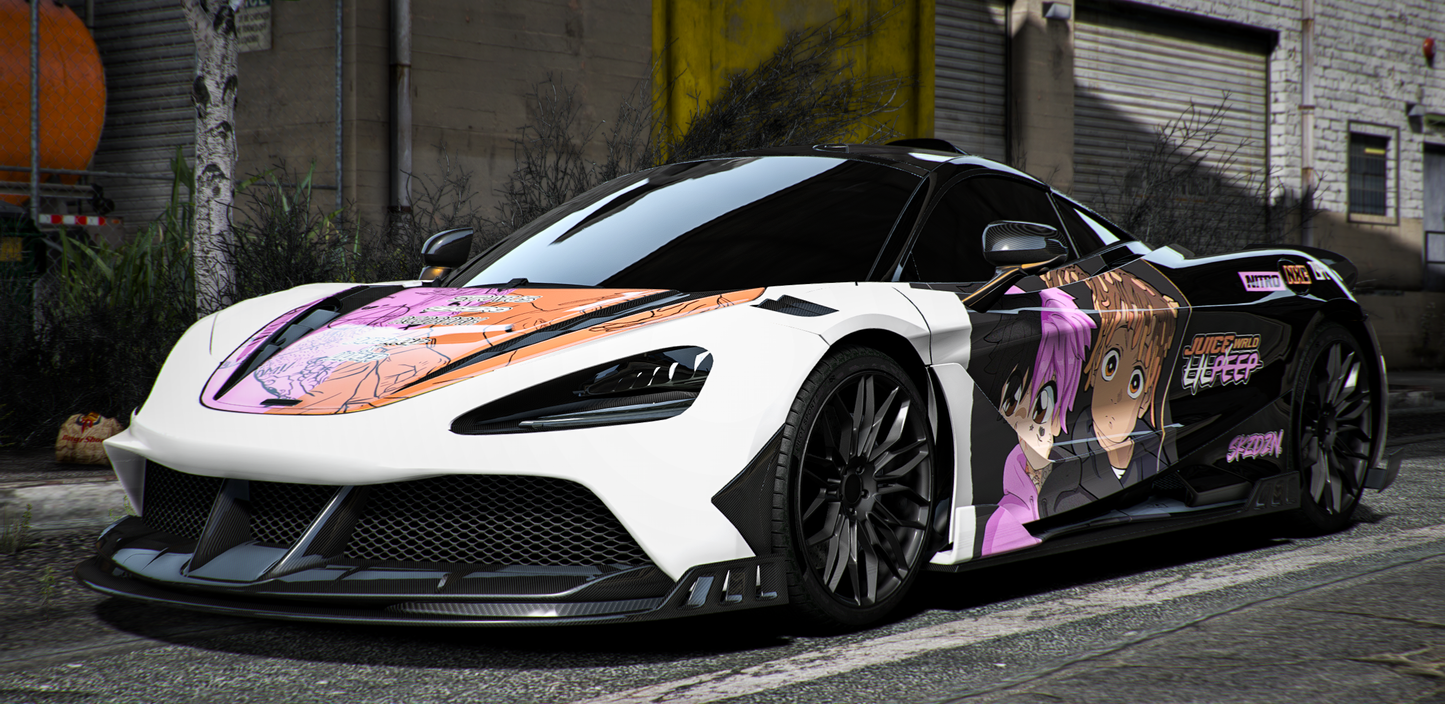 (Debadged) Mclaren 765LT Keyvany (6 Liveries) | GDC