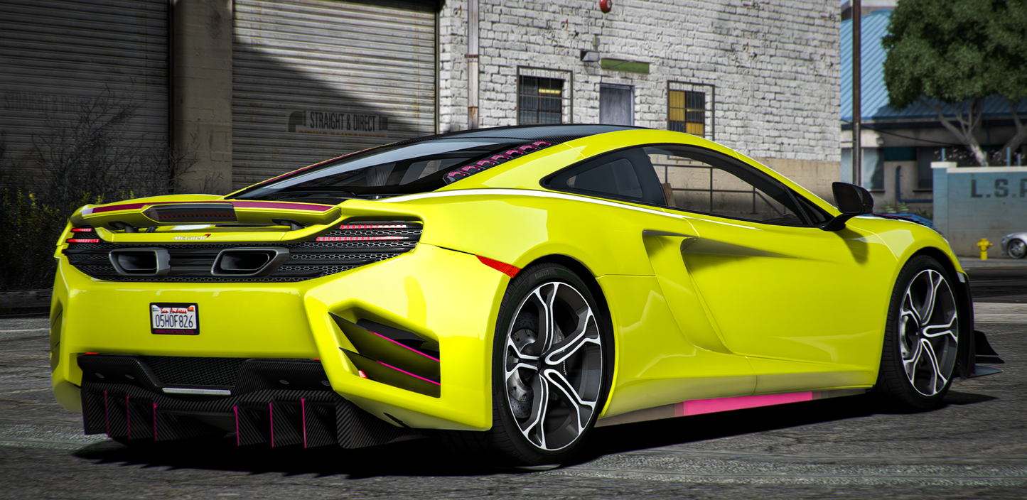 McLaren MP4-12C [40+ Tuning Parts] [Dinamic Lights] | Port Baek