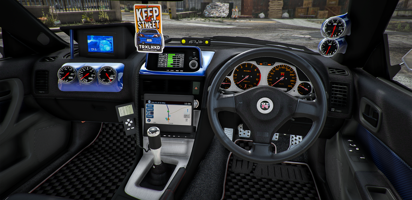 Nissan Skyline GTR R34 Paul Walker [250+ Tuning Parts] | Port Baek