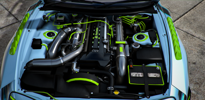 Toyota Supra MK4 Hycade PlayStation 5 [100+ Tuning Parts] [Dinamic Lights] | Port Baek