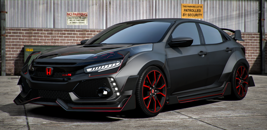 Honda Civic type R FK8 Hycade [Tuning] [Dinamic Lights] | Port Baek