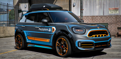 Mini Cooper Countryman PlayStation 5 [30+ Tuning Parts] [Dinamic Lights] | Port Baek