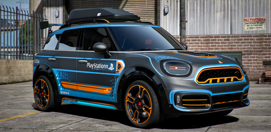 Mini Cooper Countryman PlayStation 5 [30+ Tuning Parts] [Dinamic Lights] | Port Baek