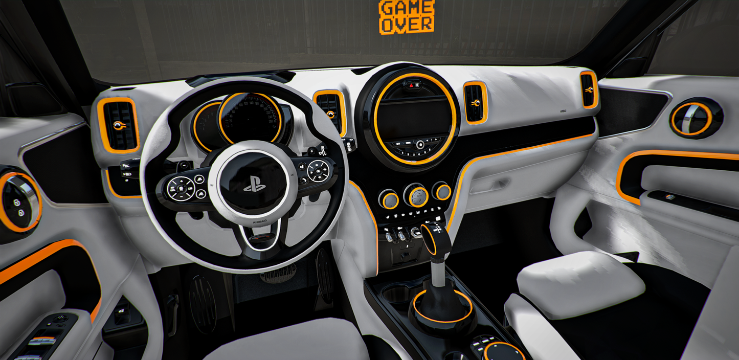 Mini Cooper Countryman PlayStation 5 [30+ Tuning Parts] [Dinamic Lights] | Port Baek
