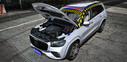 2024 Mercedes-Benz Maybach GLS 600 Three color Rainproof Cloth Edition