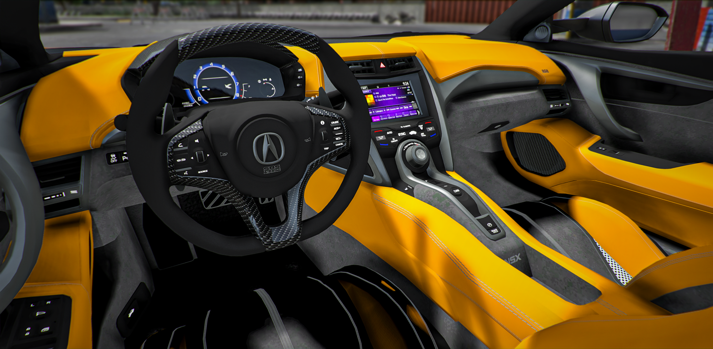 Nissan NSX Acura Harley Quinn Edition | DC Cars