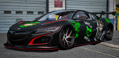 Nissan NSX Acura Joker Edition | DC Cars