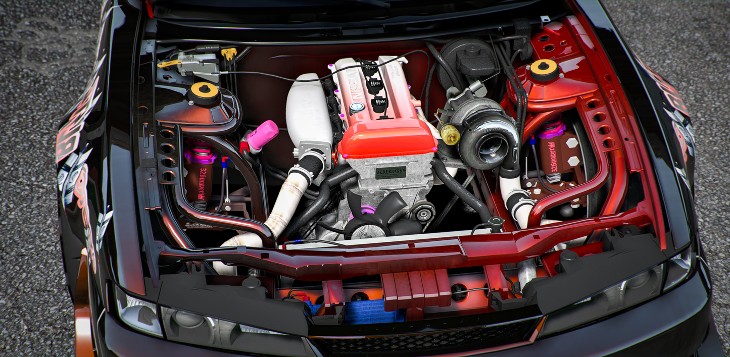 Nissan Silvia S14 'Attack Line' | Zlayworks