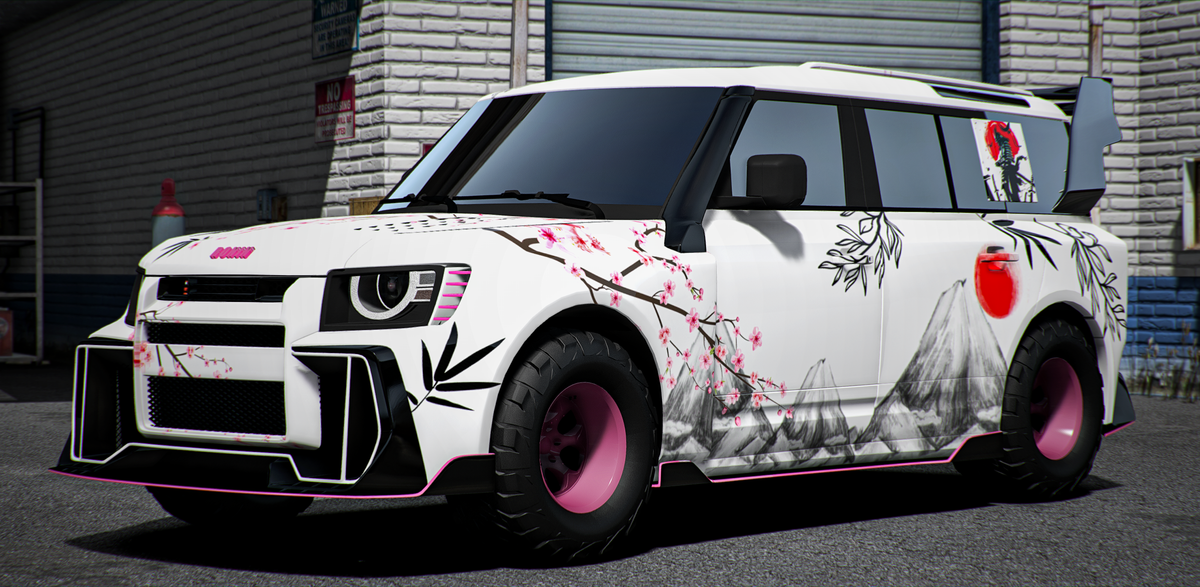Land Rover Racing Livery (Debadged) Land Rover Defender Hycade (2 Liveries) | GDC – Gorilla Cars ...