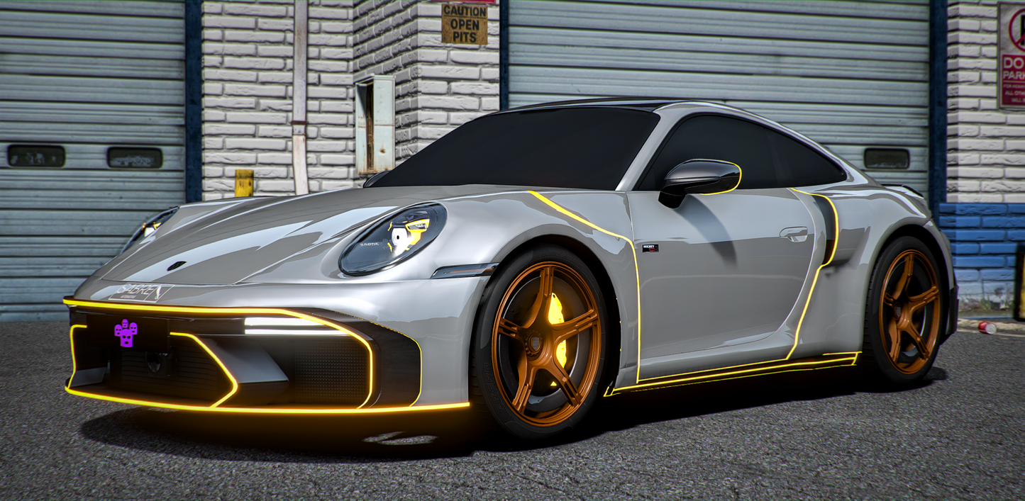 Porsche 911 Brabus 900 Rocket R 2024 (2 Liveries)