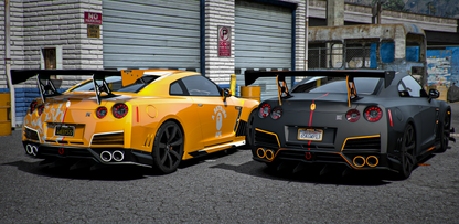 Nissan GTR R35 A Bathing Ape Edition [90+ Tuning Parts] [Dinamic Lights] | Port Baek