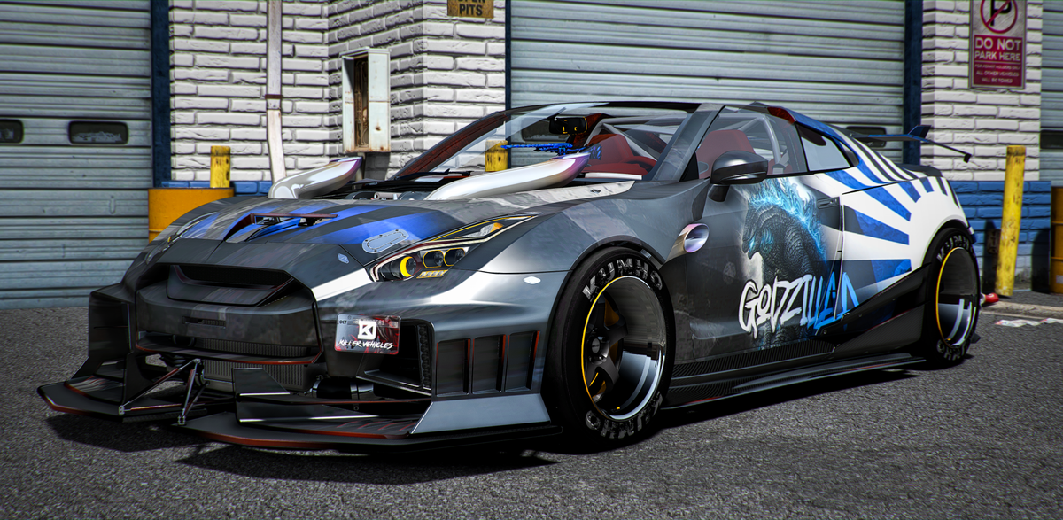 Nissan GTR R35 GodZilla Edition | Killer Vehicles – Gorilla Cars & MLO