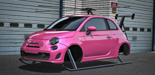 (Debadged) Fiat 500 Heli | Ryan Customs