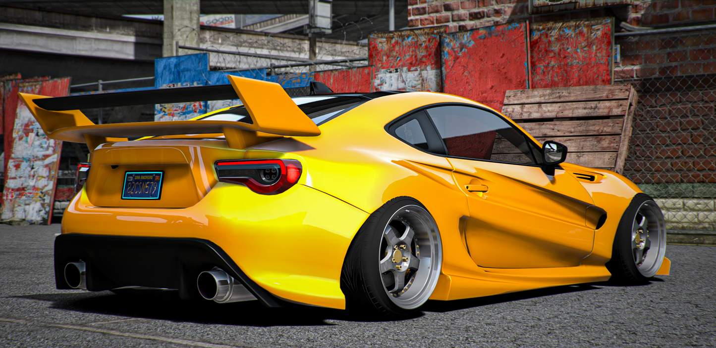 (Debadged) Abflug Subaru BRZ | Alley Modifications
