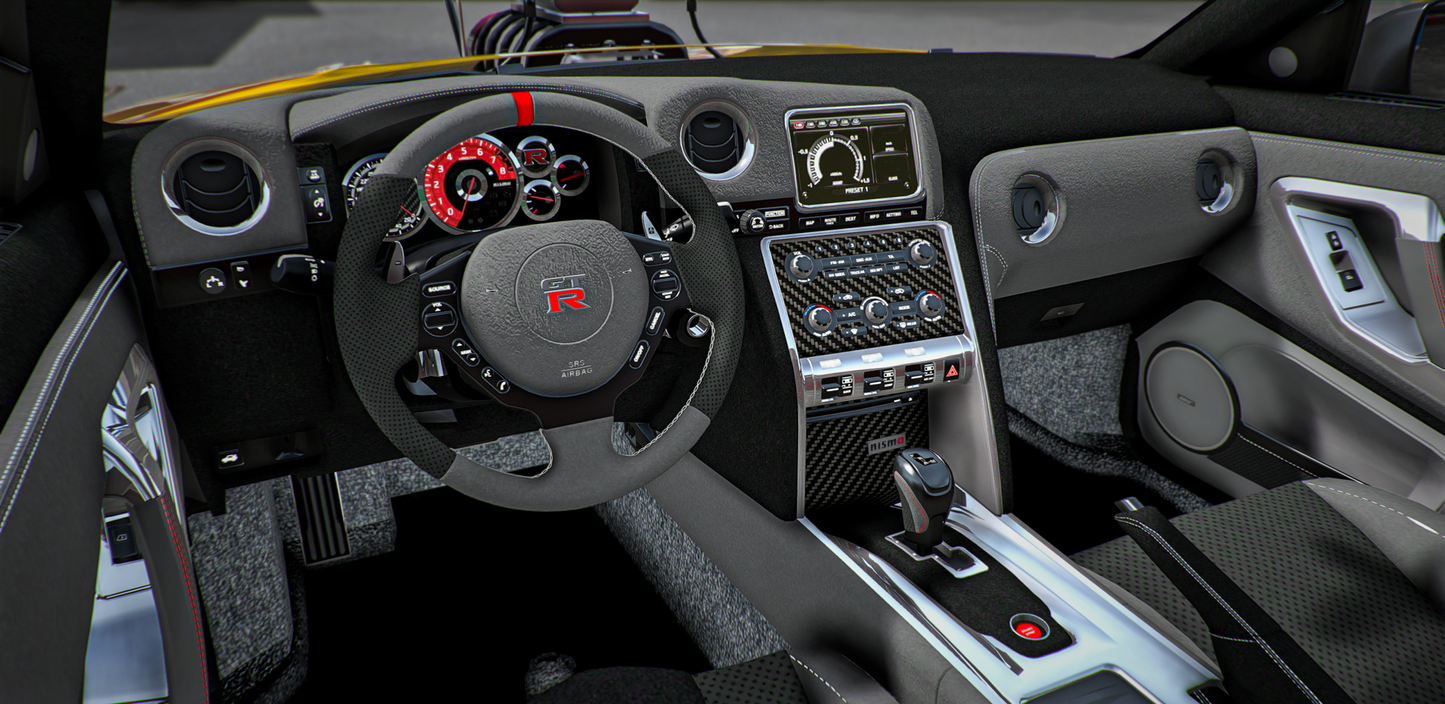 Nissan GTR Dios Griego ZUES Edition [Dinamic Lights] | Kick Store