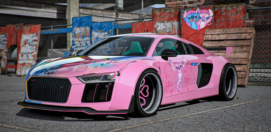 (Debadged) Audi R8 Stitch & Angel Livery | Gamer's Cafe