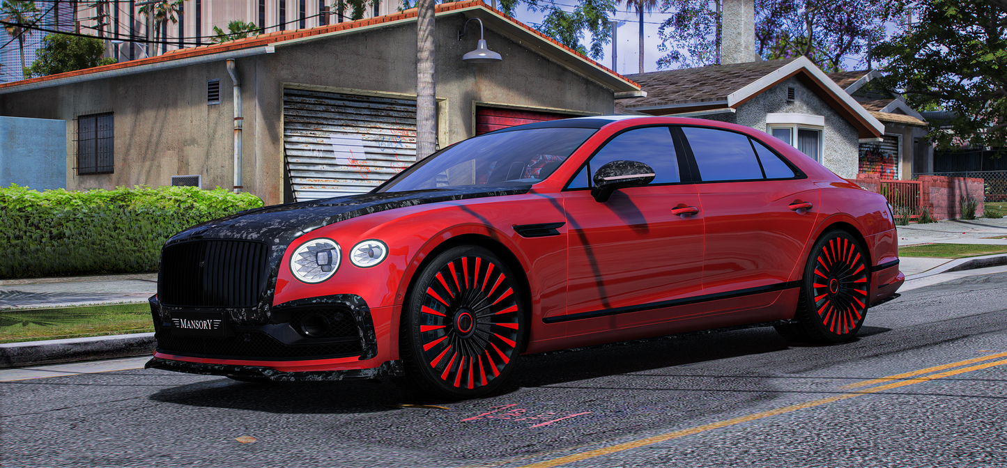 (Debadged) 2024 Bentley Flying Spur W12 Mansory [Animation Roof] | Ahmeda1999