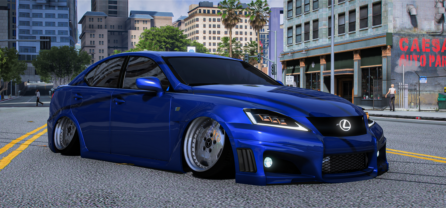 Bagged Lexus IS-F
