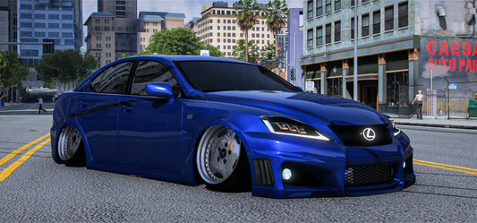 Bagged Lexus IS-F