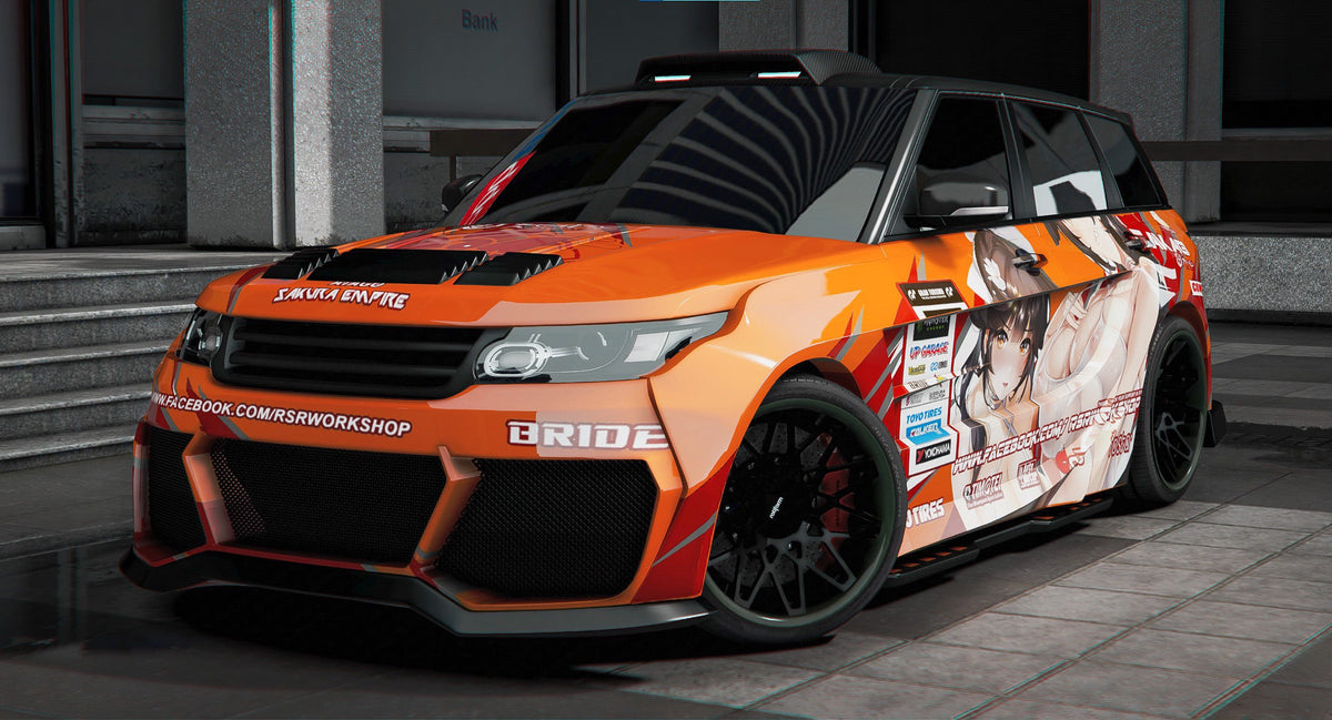 Land Rover Racing Livery Range Rover Mansory Abflug (9 Liveries) | Lemon – Gorilla Cars & MLO