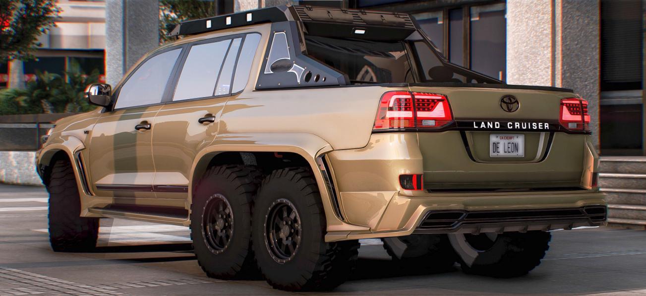 6x6 Toyota Land Cruser | Domyah Abuloay