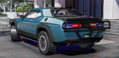 Challenger X TRX Police Mix | THCK Customs