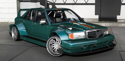 Mercedes Benz E190e Widebody Custom | Dr Custom