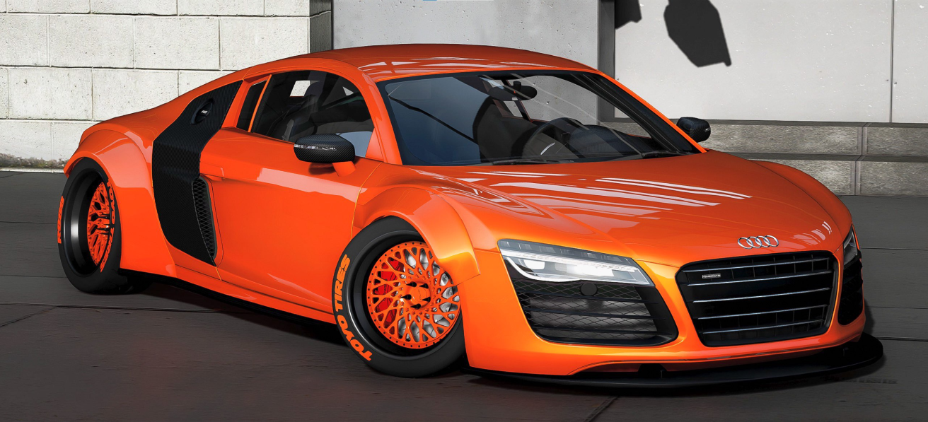 2014 Audi R8 Widebody | South Coast Customs – Gorilla Cars & MLO