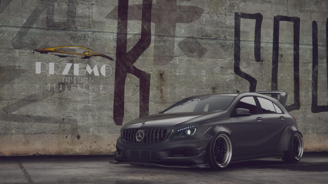 Mercedes A45 AMG RB Widebody '16 | Przemo – Gorilla Cars & MLO