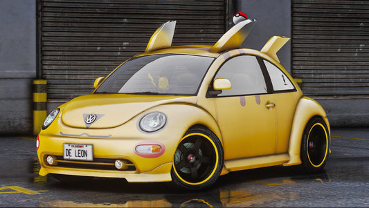 Volkswagen Beetle Pikachu