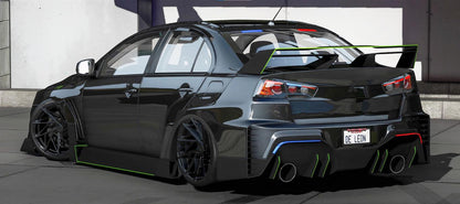 Custom Hycade Inspired Evo X Unmarked | BBC