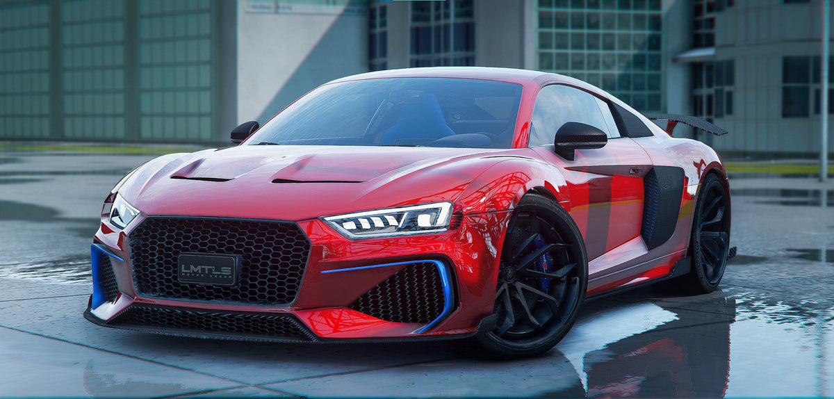 Audi R8 Prior Design Concept v2 | LMTLS – Gorilla Cars & MLO