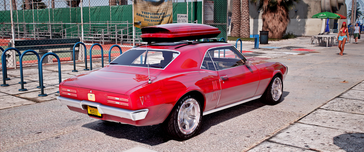 Pontiac Firebird Custom 1968 Debadged | OWL Frost