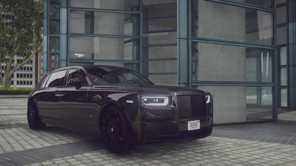 Rolls Royce Phantom EWB Piano Black | Przemo