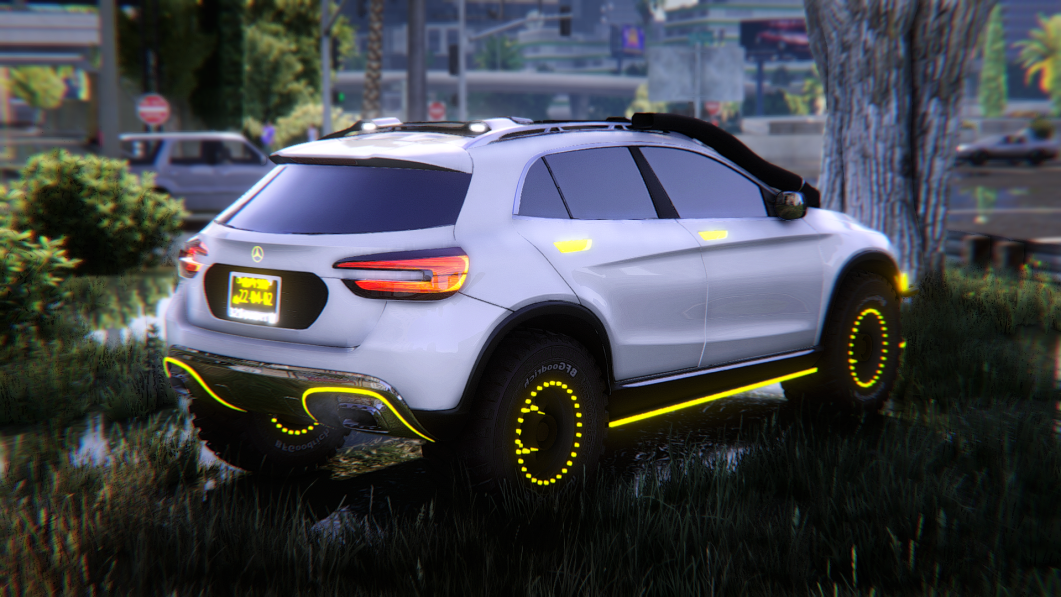 Mercedes GLA Concept Raid | Sakura Services