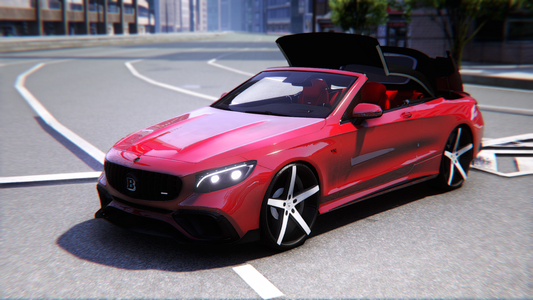 2019 Mercedes-Brabus S900 V12 Convertible on 28s Lexanis [Auto Roof] | Nukem Customs