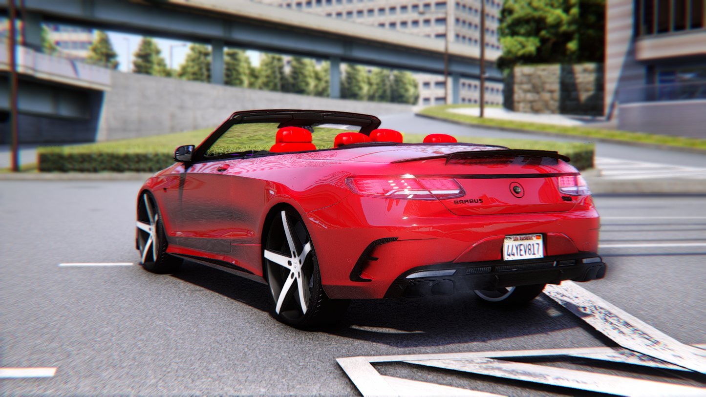 2019 Mercedes-Brabus S900 V12 Convertible on 28s Lexanis [Auto Roof] | Nukem Customs