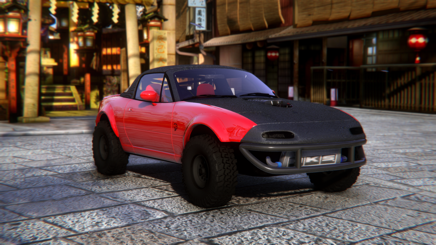 Mazda MX5 Carbon Body Offroad | Pluto Customs